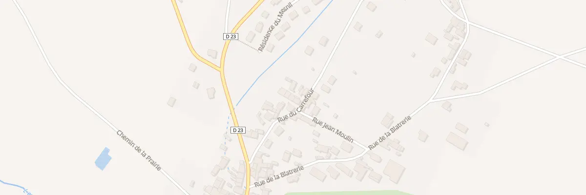 Plan du 11 Rue du Carrefour au Breuil