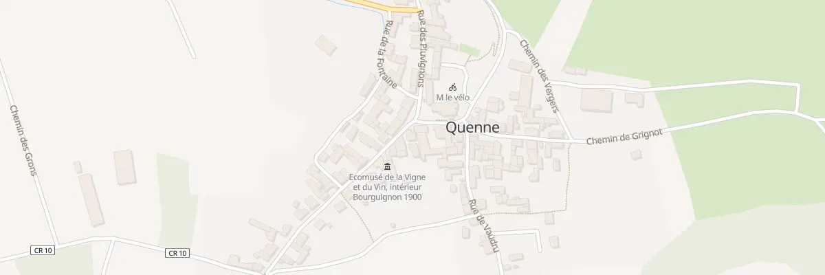 Plan du 1Y Rue de la Croix à Quenne