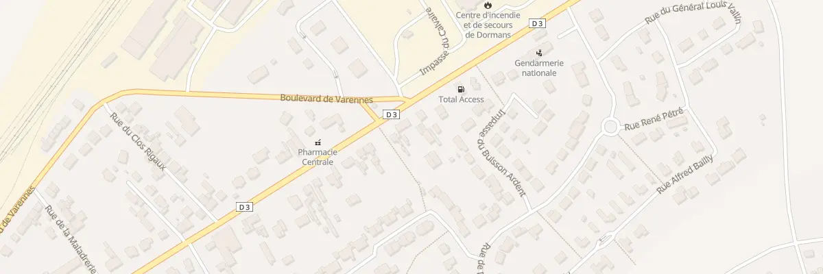 Plan du 56B Rue du Docteur Moret à Dormans