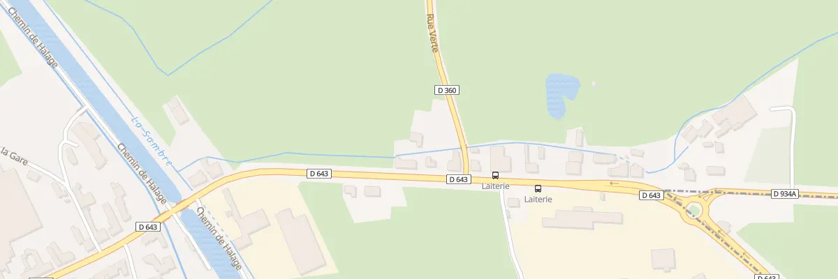 Plan du 9 Av de la Groise à Catillon-sur-Sambre