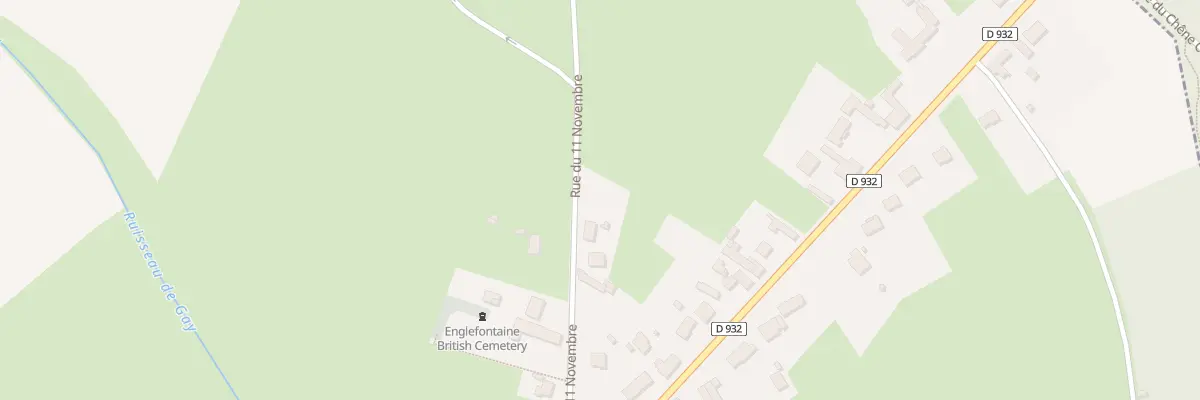 Plan du 8 Rue du 11 Novembre à Englefontaine