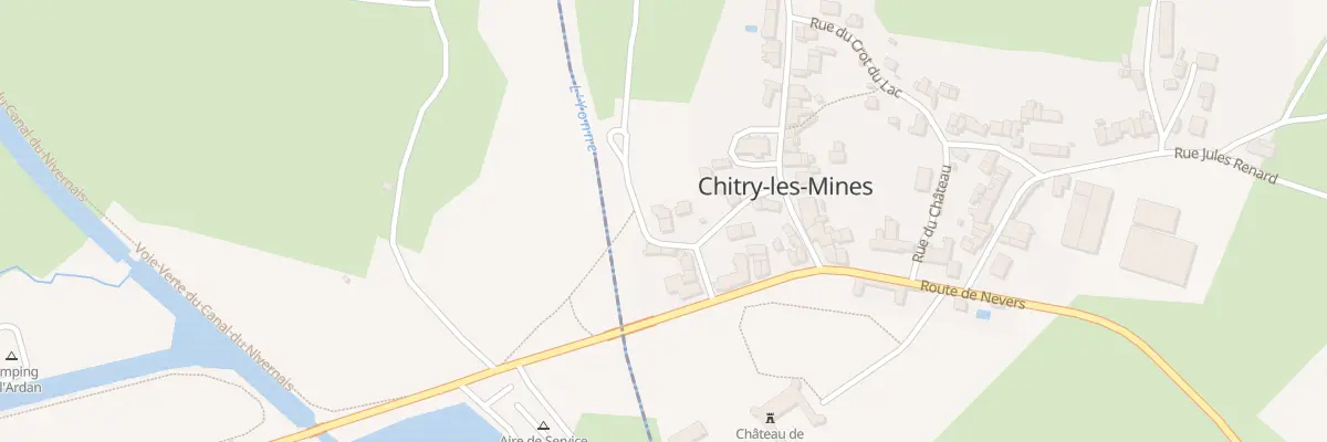 Plan du 6 Rue de la Rivière à Chitry-les-Mines
