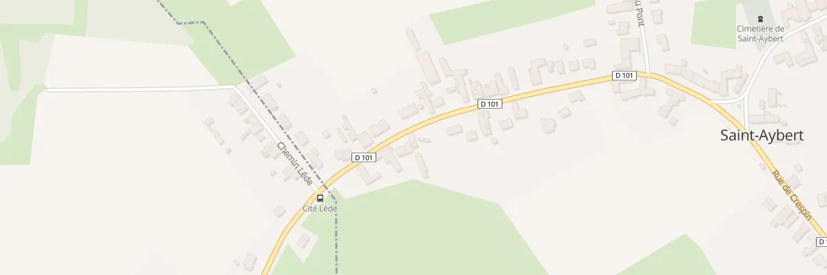 Plan du 4 Rue de Thivencelle à Saint-Aybert