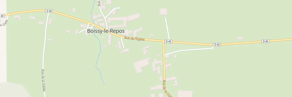 Plan du 137 Rue de l’Eglise à Boissy-le-Repos