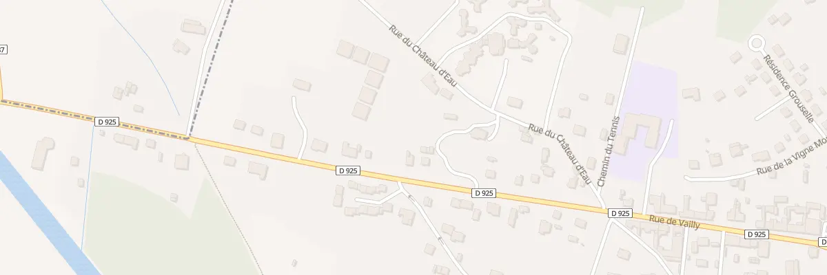 Plan du 39 Rue de Vailly à Bourg-et-Comin