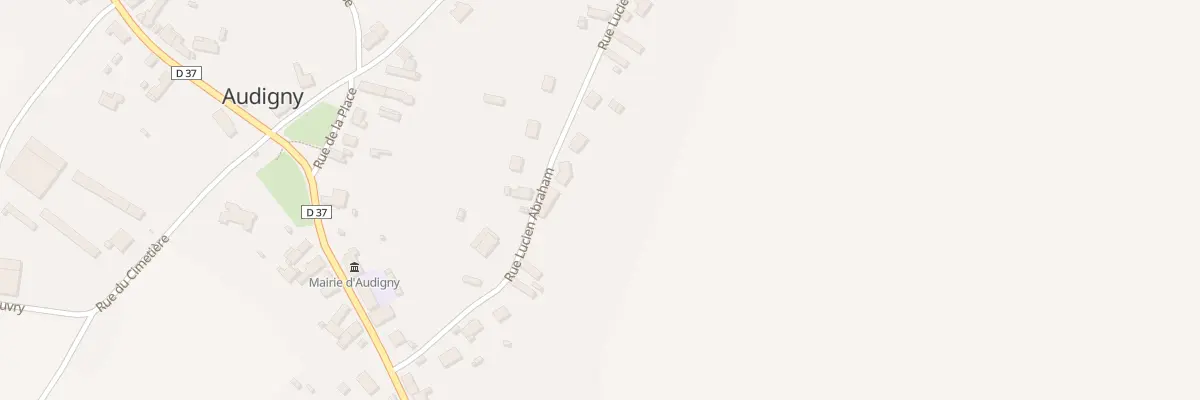 Plan du 200 Rue Lucien Abraham à Audigny