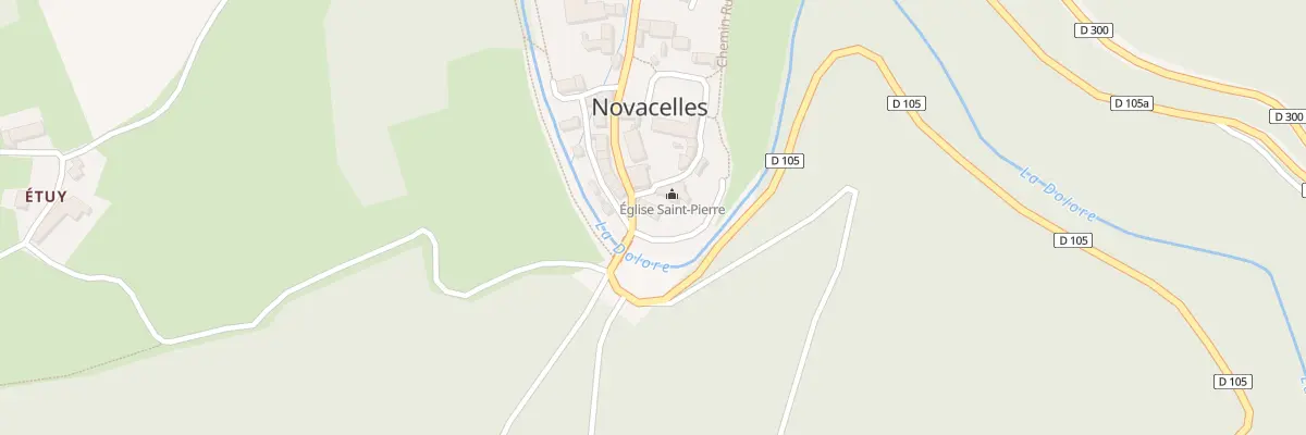 Plan du 5068 Le Bourg à Novacelles