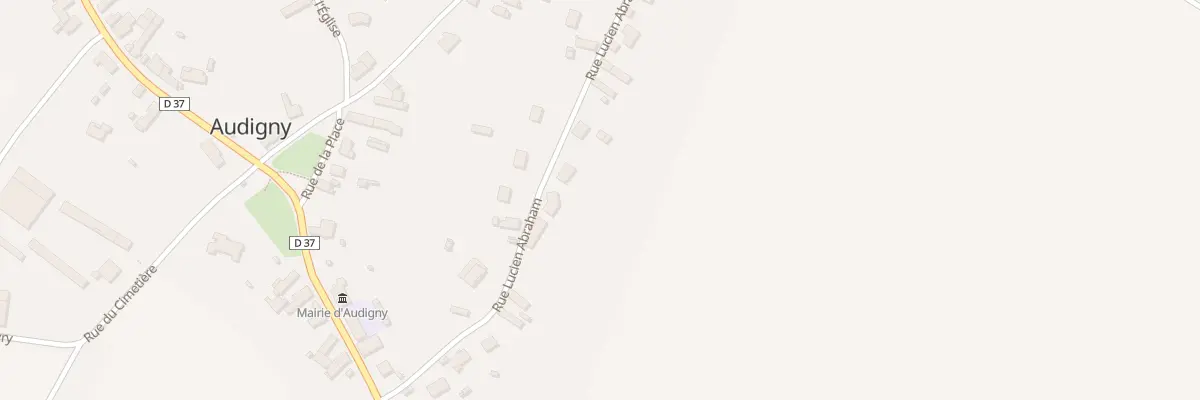 Plan du 234 Rue Lucien Abraham à Audigny