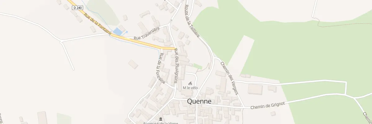 Plan du 4 Rue du Pluvignon à Quenne