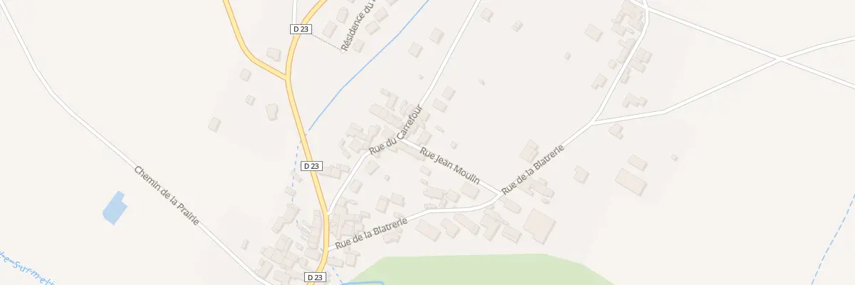 Plan du 1 Rue Jean Moulin au Breuil