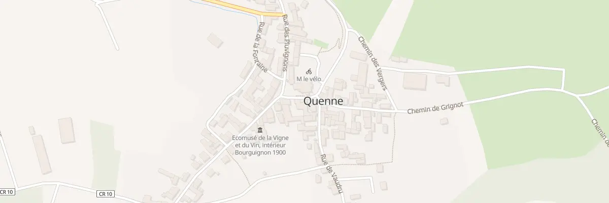 Plan du 10 Pl de l’Eglise à Quenne