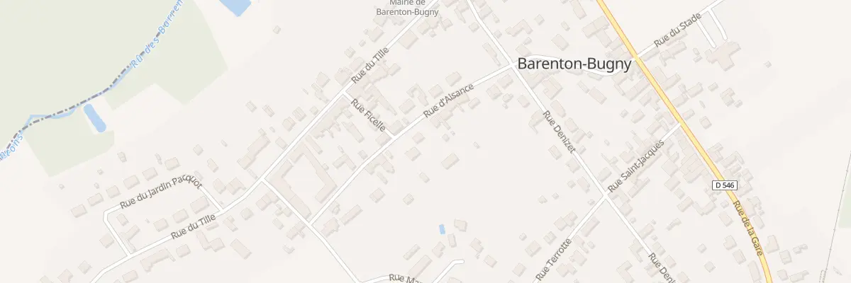 Plan du 17 Rue d’Aisance à Barenton-Bugny