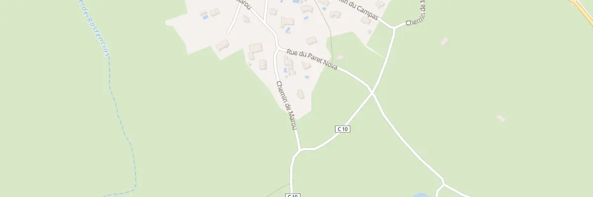Plan du 9 Chem de Marou à Causse-de-la-Selle
