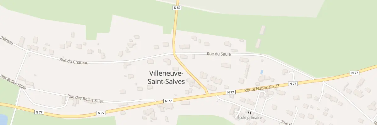 Plan du 4 Rte de Venouse à Villeneuve-Saint-Salves