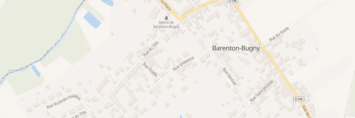 Plan du 6 Rue d’Aisance à Barenton-Bugny