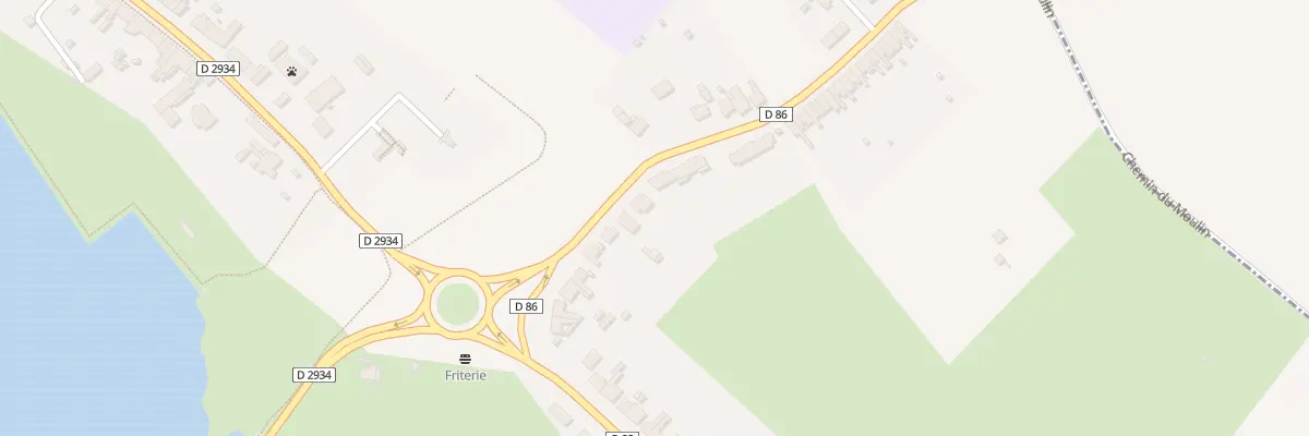 Plan du 16 Rue Leon Blum au Quesnoy