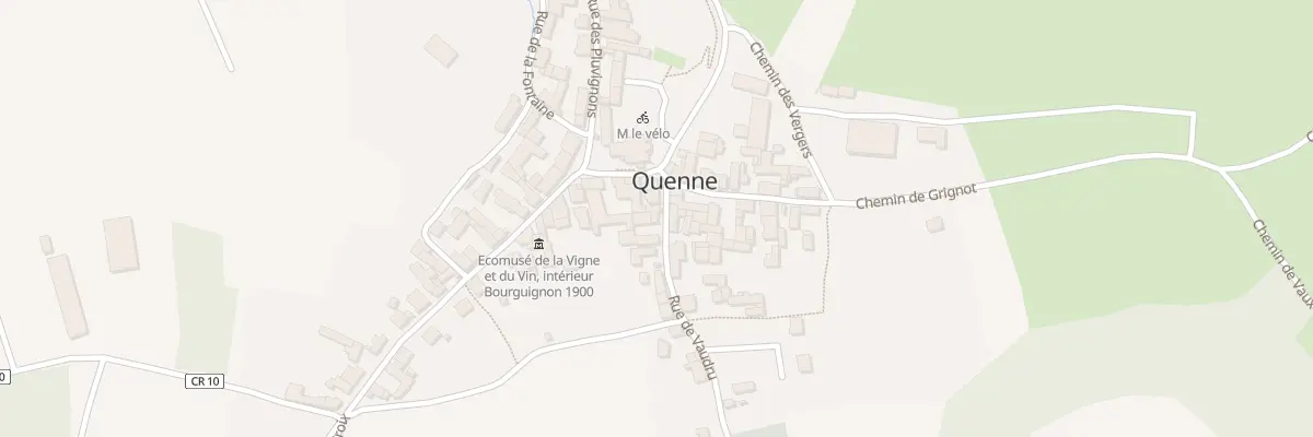 Plan du 6 Rue de Vaudru à Quenne