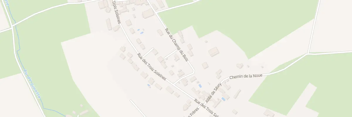 Plan du 24 Rue du Champ du Bois à Venoy