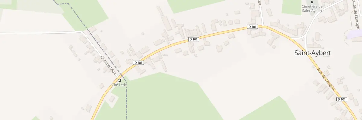 Plan du 6B Rue de Thivencelle à Saint-Aybert