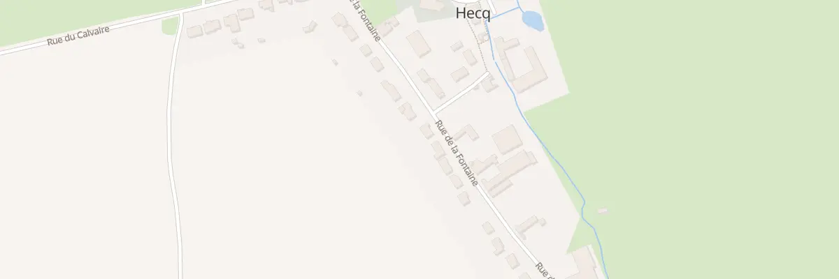 Plan du 547 Rue de la Fontaine à Hecq