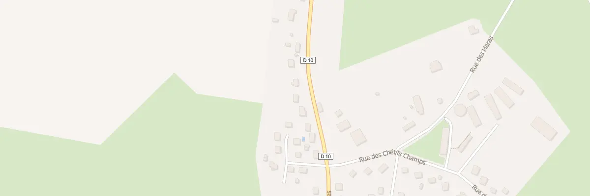 Plan du 48 Rue des Grandes Brunettes à Cercy-la-Tour