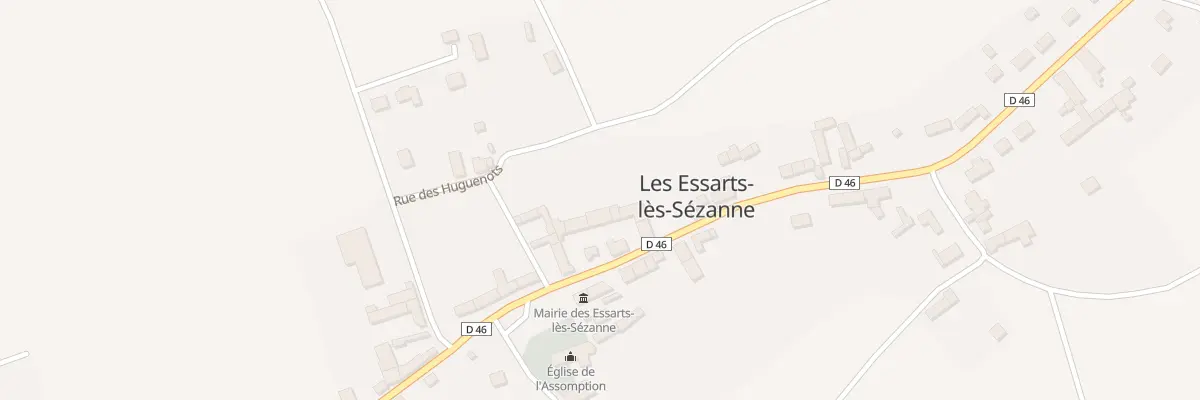 Plan du 27 Rue Grande Rue aux Essarts-lès-Sézanne