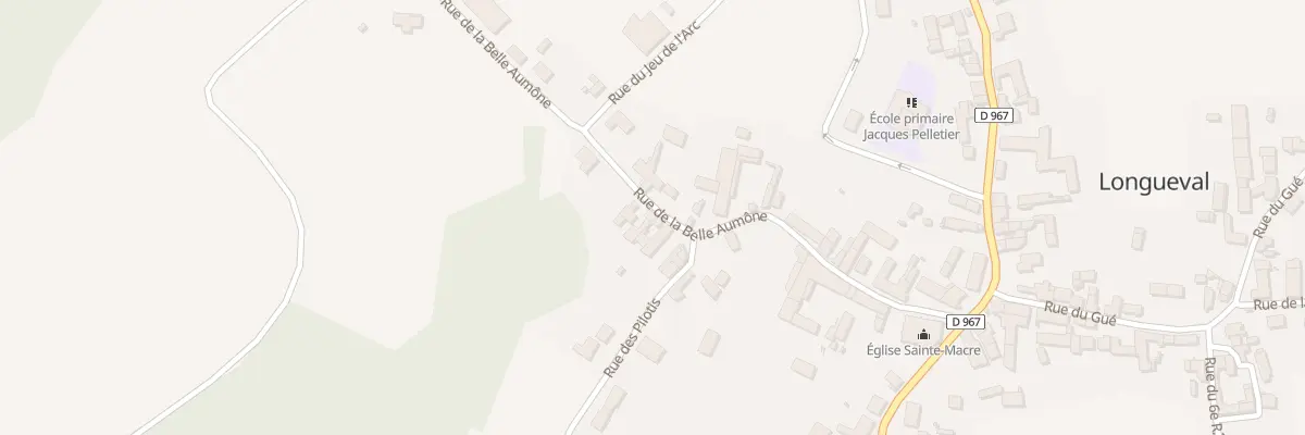 Plan du 15B Rue de la Belle Aumône aux Septvallons