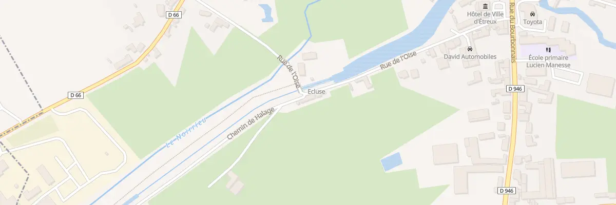 Plan du 323 Rue de l’Oise à Hannapes