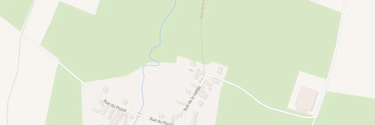 Plan du 9 Rue de la Vallée à Sebourg