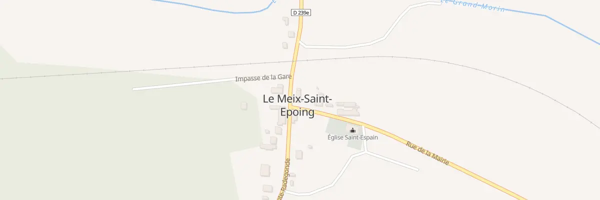 Plan du 1 Rue de la Mairie au Meix-Saint-Epoing