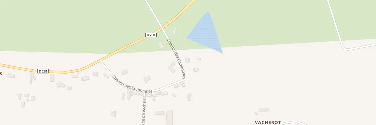 Plan du 5461A Les Communes à Beaulon