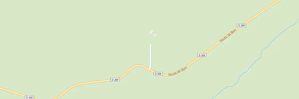 Plan du 19 Rte de Bert à Varennes-sur-Tèche