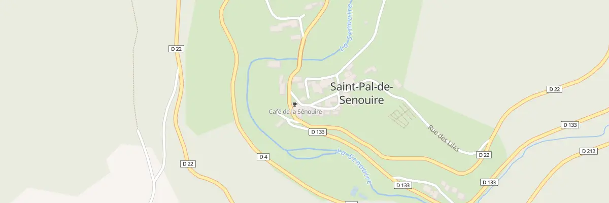 Plan du 5015 Le Bourg à Saint-Pal-de-Senouire