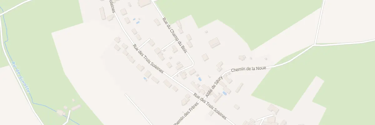 Plan du 32 Rue du Champ du Bois à Venoy