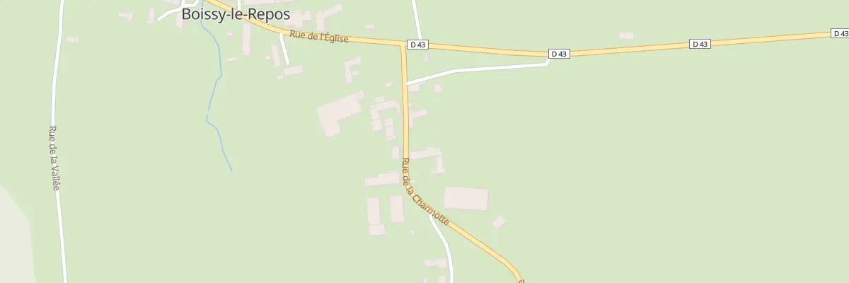 Plan du 5001 Rue de la Charmotte à Boissy-le-Repos