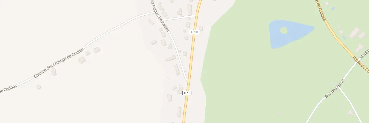 Plan du 34 Rue des Grandes Brunettes à Cercy-la-Tour