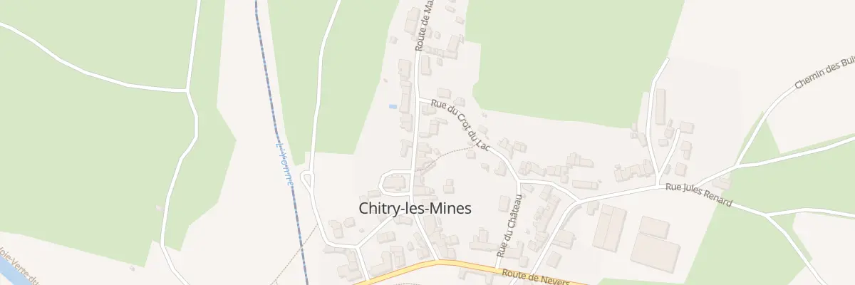 Plan du 24 Rte de Marigny sur Yonne à Chitry-les-Mines