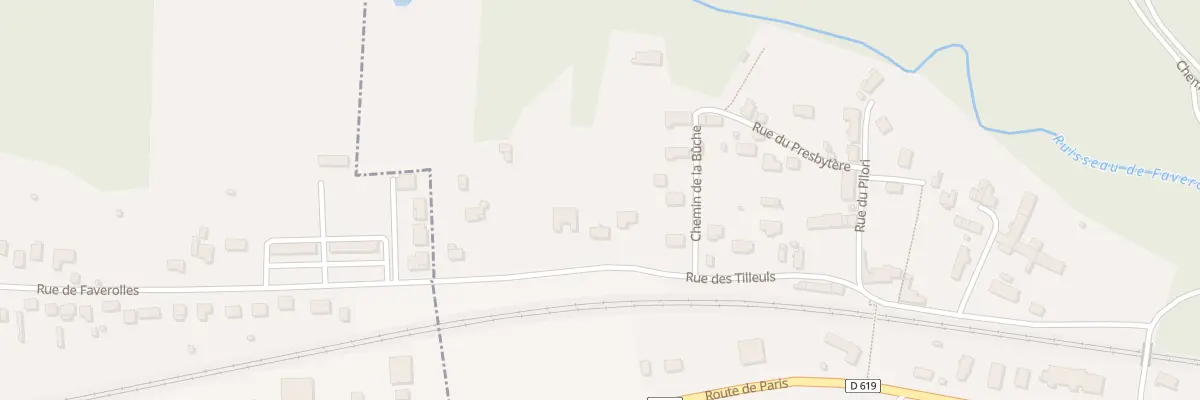 Plan du 8 Rue des Tilleuls à Saint-Hilaire-sous-Romilly