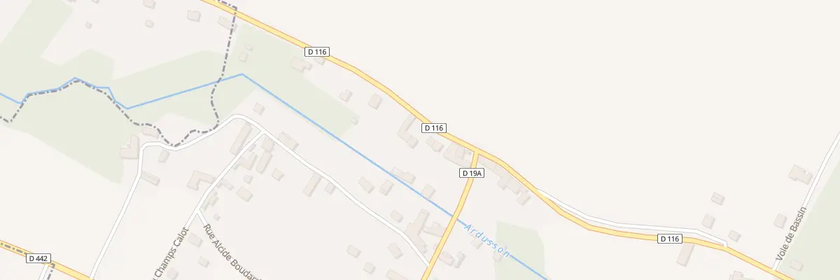 Plan du 19A Rue Charles Bourgeat à La Fosse-Corduan
