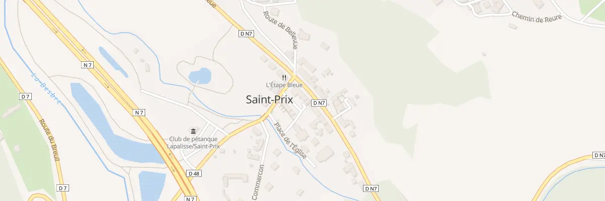 Plan du 26 Rue de la Mairie à Saint-Prix