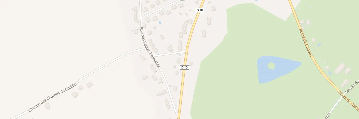 Plan du 30 Rue des Grandes Brunettes à Cercy-la-Tour