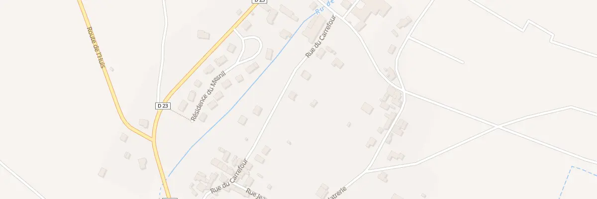 Plan du 22 Rue du Carrefour au Breuil