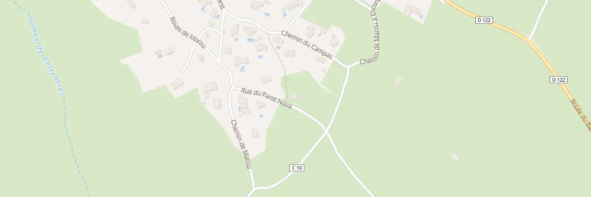 Plan du 5 Rue du Paret Nova à Causse-de-la-Selle