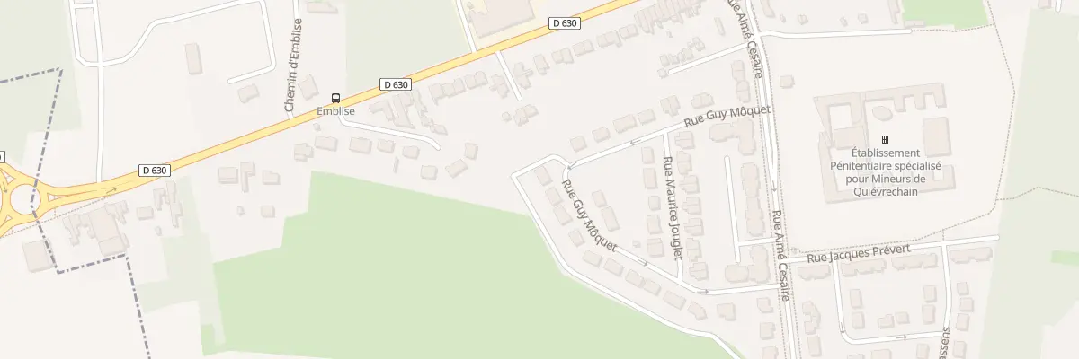Plan du 18 Rue Guy Mocquet à Quiévrechain