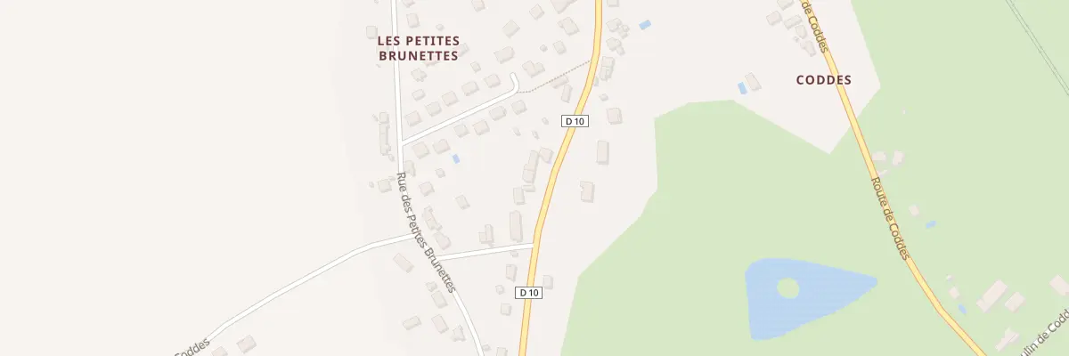 Plan du 24 Rue des Grandes Brunettes à Cercy-la-Tour