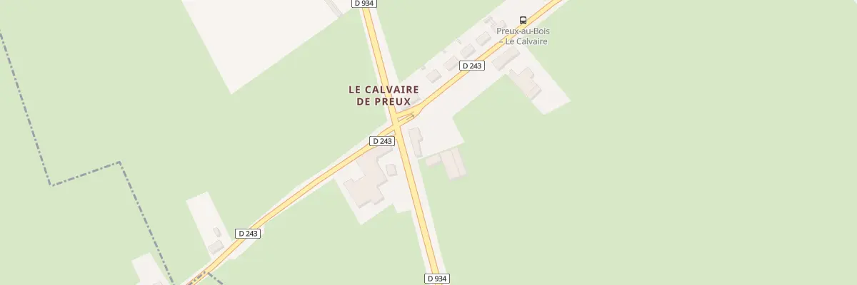 Plan du 45 Rue de Robersart à Preux-au-Bois