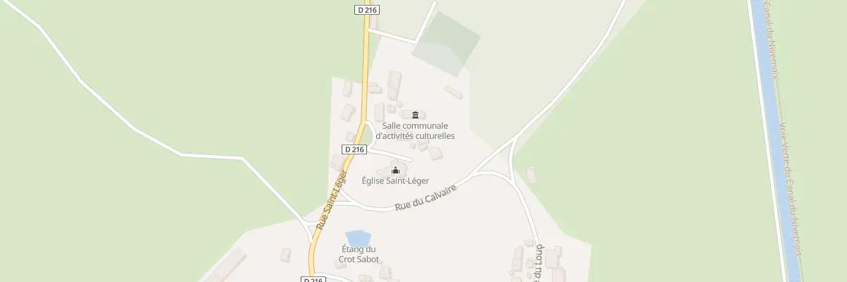 Plan du 3 Le Bourg à Marigny-sur-Yonne