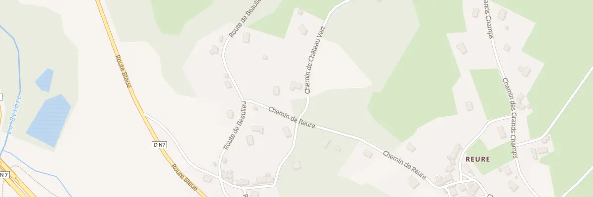 Plan du 21 Che de Château Vert à Saint-Prix