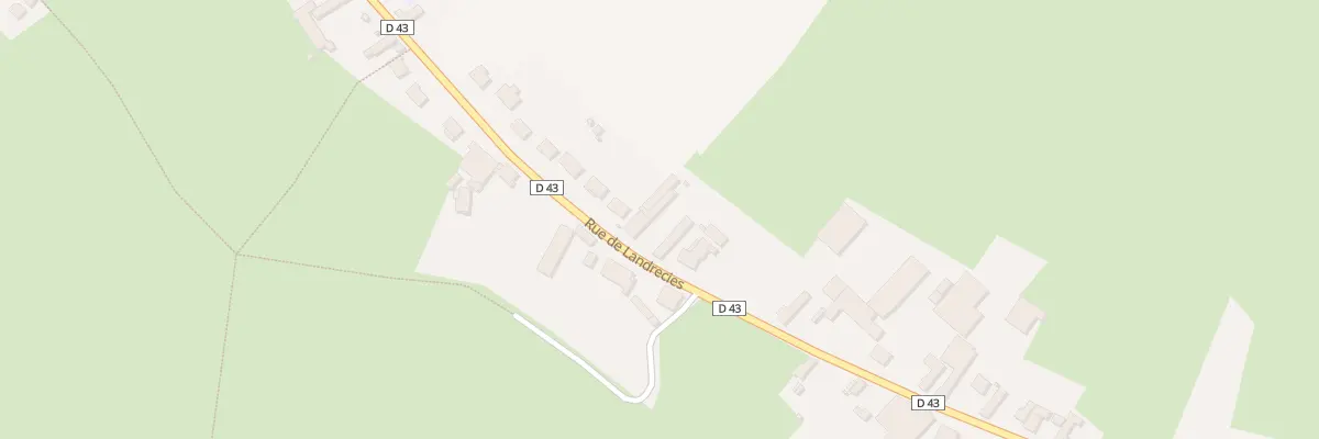 Plan du 55 Rue de Landrecies à Fontaine-au-Bois
