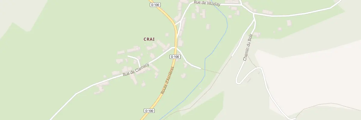 Plan du 2 Rte d’Asnières à Chamoux